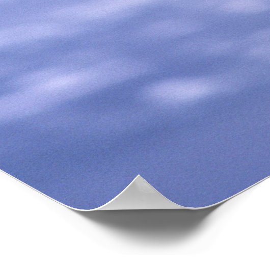 Bald-Adler-Flügel breiten sich in einem Sturm aus. Poster (Ecke)