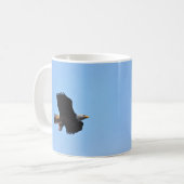 Bald-Adler-Flugprofil Kaffeetasse (Vorderseite Links)