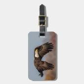 Bald-Adler Gepäckanhänger (Vorderseite vertikal)