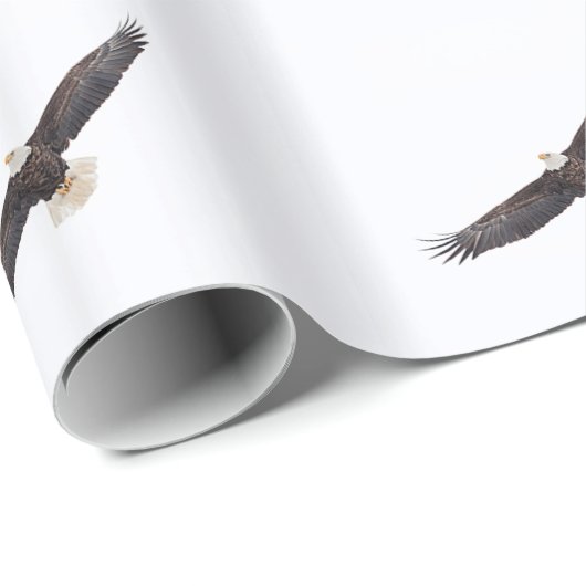 Bald-Adler Geschenkpapier (Rolleneckpunkt)