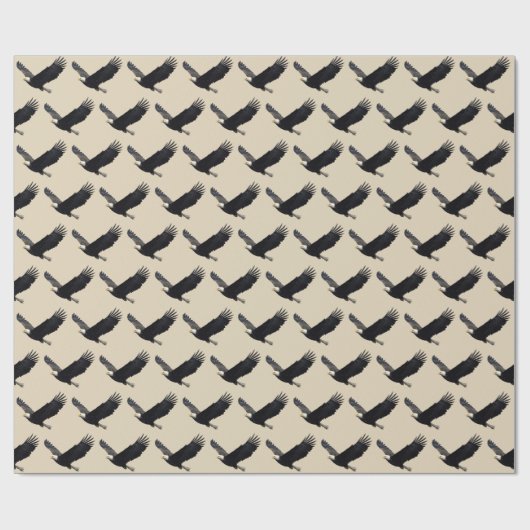 Bald-Adler Geschenkpapier (Flach)