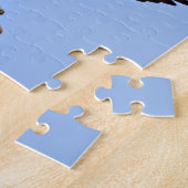 Bald-Adler (Haliäetus leucocephalus) mit Flügeln Puzzle (Seite)