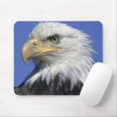 Bald-Adler (Haliäetus leucocephalus), wild, Mousepad (Mit Mouse)