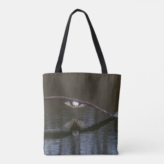 Bald Adler im Flight Tote Bag Tasche (Rückseite)