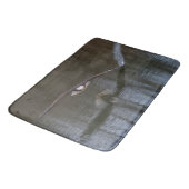 Bald Adler im Flug Badematte (Schrägansicht)