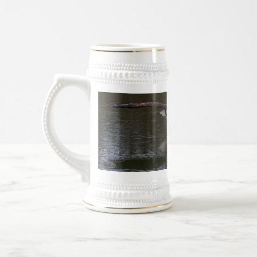 Bald Adler im Flug Bierglas (Links)