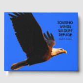 Bald Adler im Flug der Natur Gästebuch (Vorderseite)
