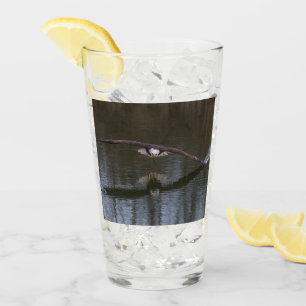 Bald Adler im Flug Glas