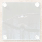 Bald Adler im Flug Glasuntersetzer (Rückseite)