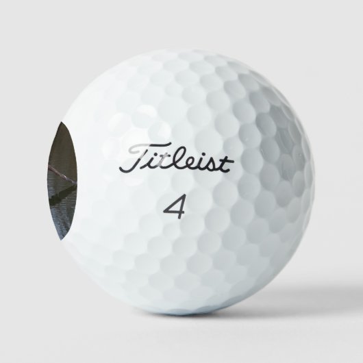 Bald Adler im Flug Golfball (Logo)