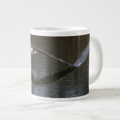 Bald Adler im Flug Jumbo-Tasse (Vorderseite Rechts)