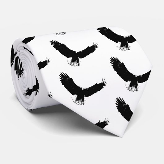 Bald Adler im Flug Krawatte (Gerollt)