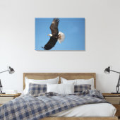 Bald Adler im Flug Leinwanddruck (Insitu (Schlafzimmer))