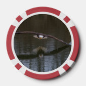 Bald Adler im Flug Pokerchips (Rückseite)