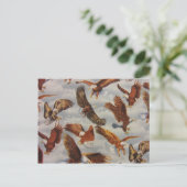 Bald Adler im Flug Postkarte (Stehend Vorderseite)