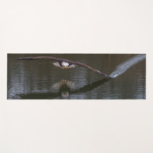 Bald Adler im Flug Yogamatte (Vorderseite (Horizontal))