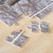 Bald Adler im Schnee Puzzle (Seite)