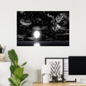 Bald Adler im Sternposter Poster (Heimbüro)