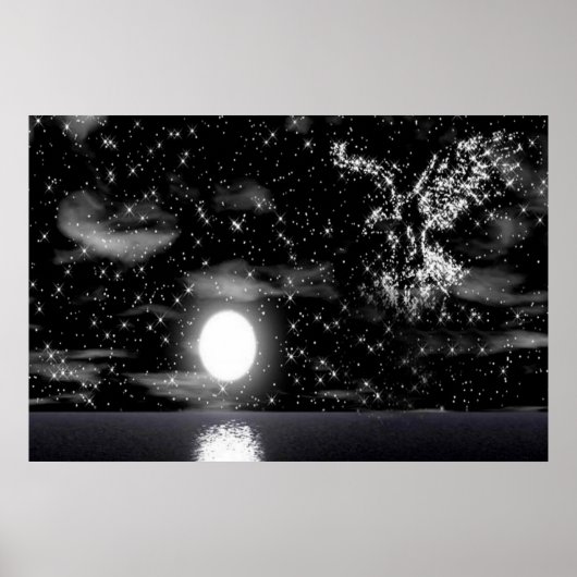 Bald Adler im Sternposter Poster (Vorne)