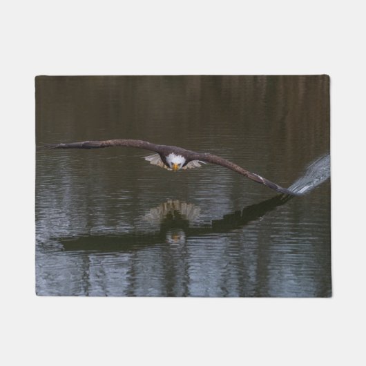 Bald Adler in Flight Doormat Fußmatte (Vorderseite)