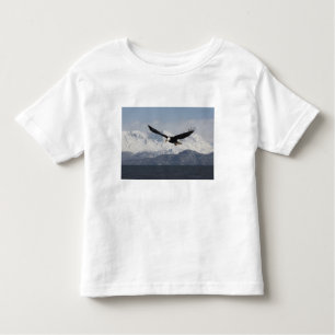 Bald Adler in Flight, Haliäetus leucocephalus, Kleinkind T-shirt
