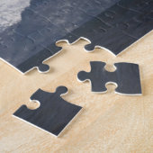 Bald Adler in Flight, Haliäetus leucocephalus, Puzzle (Seite)