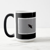 Bald Adler in Flight Morphing Tasse (Links)
