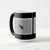 Bald Adler in Flight Morphing Tasse (Vorderseite Links)