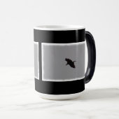 Bald Adler in Flight Morphing Tasse (VorderseiteRechts)