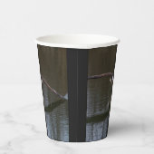 Bald Adler in Flight Paper Cups Pappbecher (Rechts)