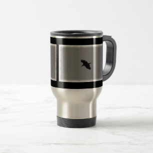 Bald Adler in Flight Travel Mug Reisebecher