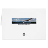 Bald Adler in klarem blauen Himmel (Rückseite Horizontal)