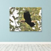 Bald-Adler in Wald Leinwanddruck (Insitu (Holzboden))