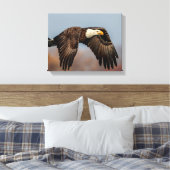 Bald-Adler Leinwanddruck (Insitu (Schlafzimmer))