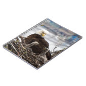 Bald-Adler mit Adlern Notizblock (Linke Seite)