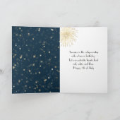 Bald Adler mit amerikanischer Flagge Karte (Innenseite)