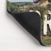 Bald Adler mit Bettensigne Mousepad (Ecke)