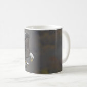 Bald-Adler mit Fisch Kaffeetasse (VorderseiteRechts)