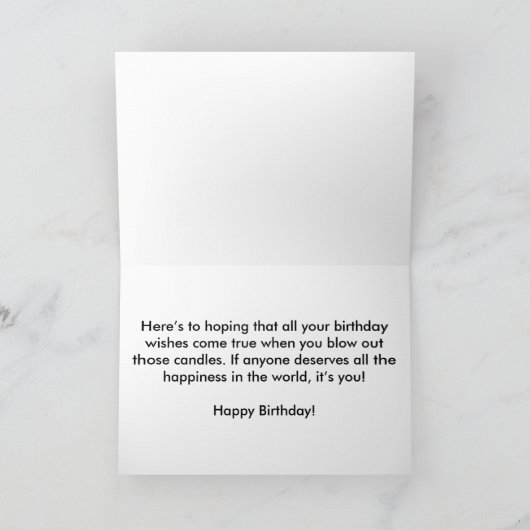 Bald-Adler mit Fisch Karte (Innenseite)