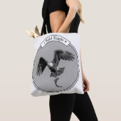 Bald-Adler mit Fisch Tasche (Von Nahem)