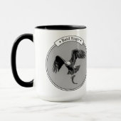 Bald-Adler mit Fisch Tasse (Links)