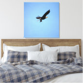 Bald Adler mit Fischfang Leinwanddruck (Insitu (Schlafzimmer))