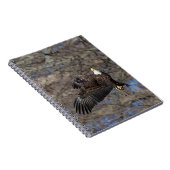 Bald-Adler mit Katfisch Notizblock (Rechte Seite)