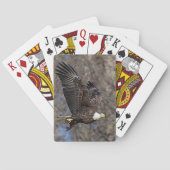 Bald-Adler mit Katfisch Spielkarten (Rückseite)
