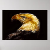 Bald Adler mit Power-Plakat Poster (Vorne)