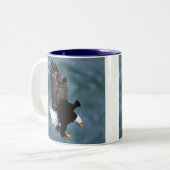 Bald-Adler - Nationaler Vogel der Vereinigten Staa Zweifarbige Tasse (Vorderseite Links)