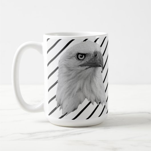 Bald-Adler-Ölfarbe, Kaffeetasse (Links)