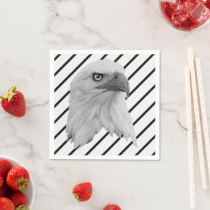 Bald-Adler-Ölfarbe, Serviette