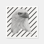 Bald-Adler-Ölfarbe, Serviette (Vorderseite)