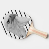 Bald-Adler-Ölfarbe, Tischtennis Schläger (Seitenansicht)